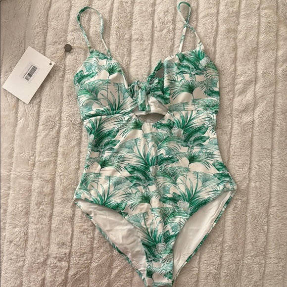 Melissa Odabash Amalfi Palm Swimsuit | Size IT 46 (US 10) | NWT $277 - Picture 5 of 5